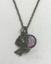 Load image into Gallery viewer, Rose Necklace (Antique Bronze)