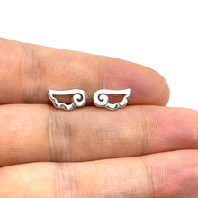 Load image into Gallery viewer, Angel Wing Studs (Sterling Silver)