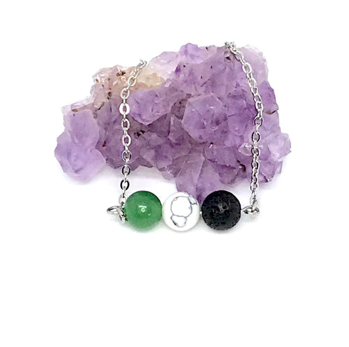 Prosperity Diffuser Bracelet (Stainless Steel)