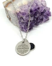 Load image into Gallery viewer, GRANDMA Word Collage 3-in-1 Necklace (Stainless Steel)