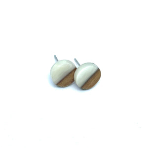 Ivory Wooden Studs