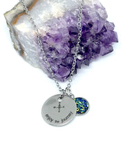 Load image into Gallery viewer, “Enjoy the Journey” 3-in-1 Necklace (Stainless Steel)