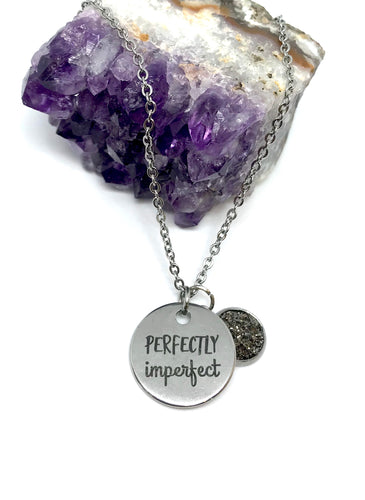 “Perfectly Imperfect” 3-in-1 Necklace (Stainless Steel)