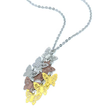 Load image into Gallery viewer, Mystery Butterfly Kaleidoscope Necklace (Stainless Steel)