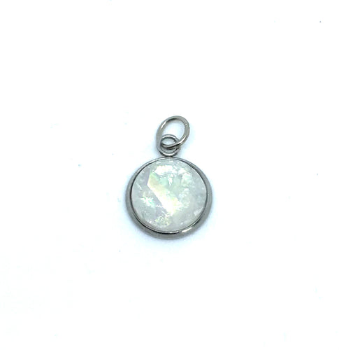 12mm Opal Charm