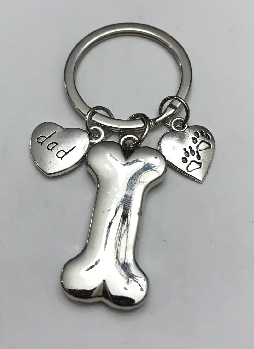 Dog Lover Keychain for Dads and Grandpas