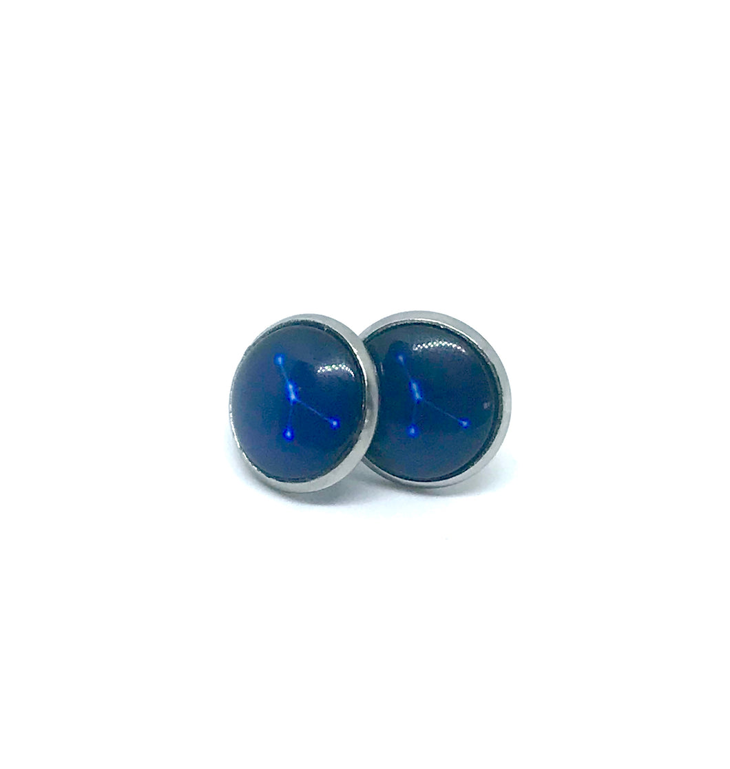 12mm Cancer Studs (Stainless Steel)