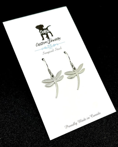 Anneliese Dragonfly Drop Earrings