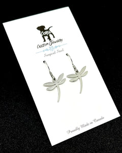 Anneliese Dragonfly Drop Earrings