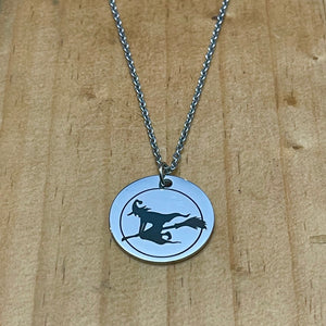 Wicked Witch Necklace (Stainless Steel)