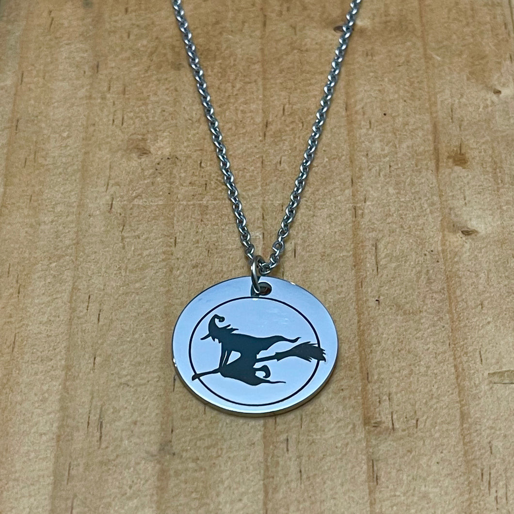 Wicked Witch Necklace (Stainless Steel)
