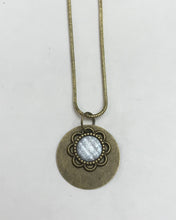 Load image into Gallery viewer, Floral Necklace (Antique Bronze)
