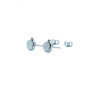 Apple Studs (Stainless Steel)