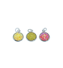 Load image into Gallery viewer, 12mm Sunshine Druzy Charm Set