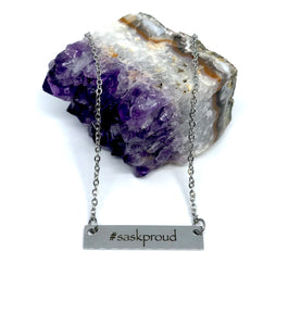 #saskproud Necklace (Stainless Steel)