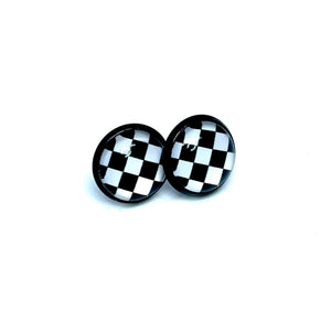 12mm Checkered Studs