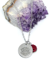 Load image into Gallery viewer, MOM Word Collage 3-in-1 Necklace (Stainless Steel)