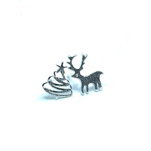 Christmas Studs (Sterling Silver)