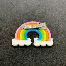 Load image into Gallery viewer, Mini Rainbow Hair Clip