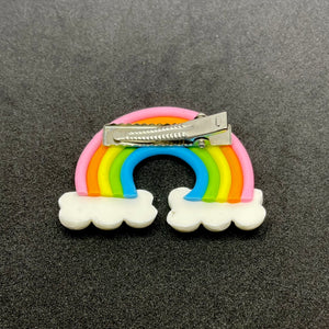 Mini Rainbow Hair Clip