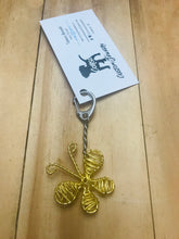 Load image into Gallery viewer, Wire-Wrapped Butterfly Keychain