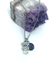 Load image into Gallery viewer, Owl Wisdom 3-in-1 Necklace (Stainless Steel)