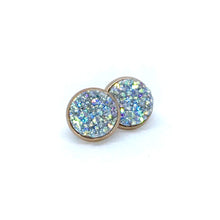 Load image into Gallery viewer, 12mm Frost Druzy Studs