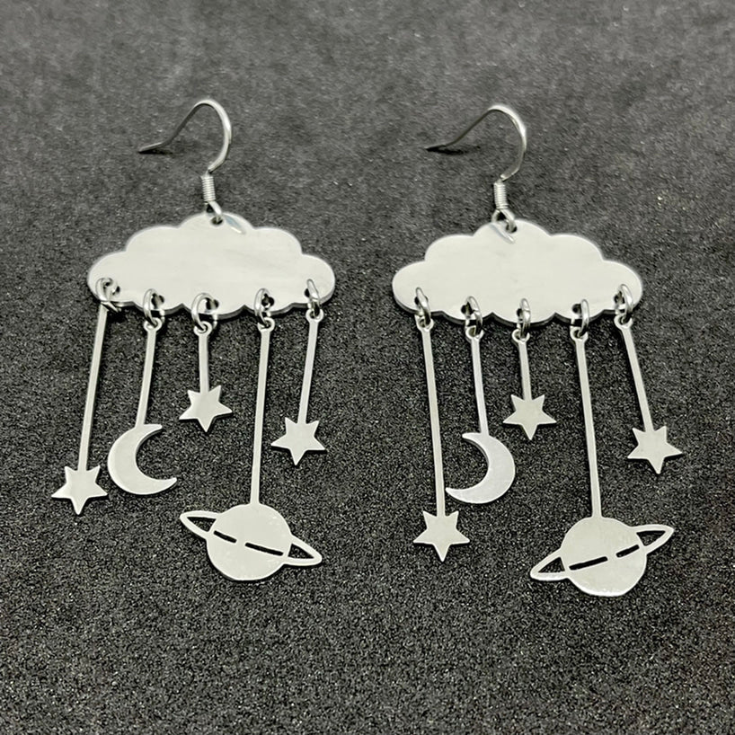 Celestial Storm Drop Earrings