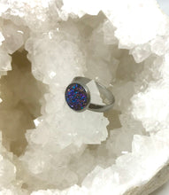 Load image into Gallery viewer, 10mm Fantasy Druzy Ring (Stainless Steel)