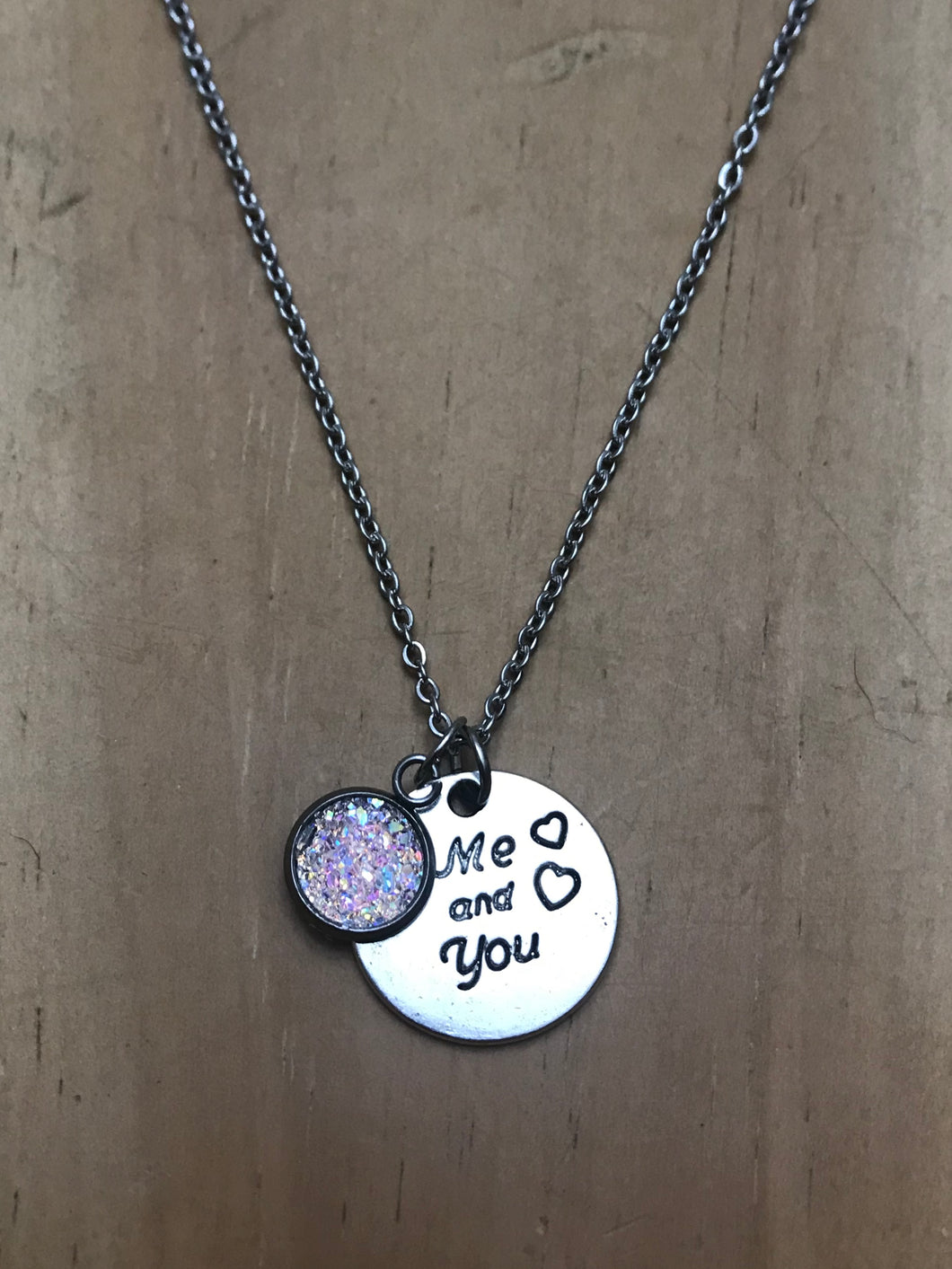 “Me and You 💕” Necklace (Stainless Steel)