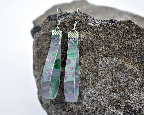Proto Canvas Drop Earrings (Surgical Steel)