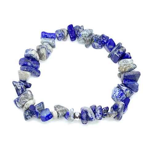 Lapis Lazuli Chip Bracelet