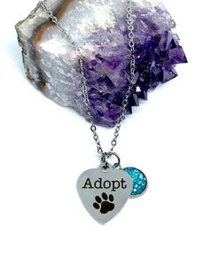 Adopt 🐾 3-in-1 Necklace (Stainless Steel)