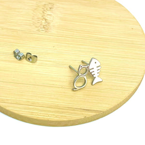 Hungry Zoe Studs (Stainless Steel)