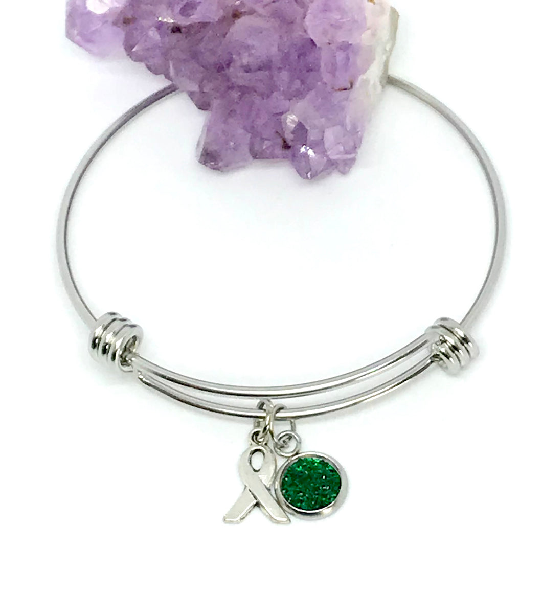 Liver Cancer Research Bracelet (Stainless Steel)