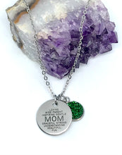 Load image into Gallery viewer, MOM Word Collage 3-in-1 Necklace (Stainless Steel)