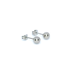 Double Mixed Set of 6mm Minimalist Ball Studs (Stainless Steel)