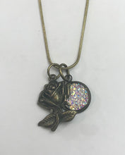Load image into Gallery viewer, Rose Necklace (Antique Bronze)