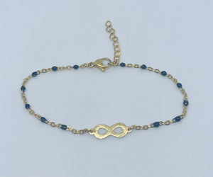 Infinity Bracelet (Gold Stainless Steel)
