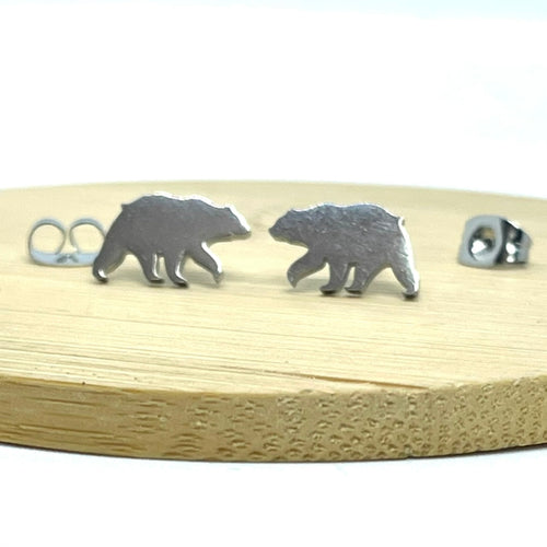 Bear Studs (Stainless Steel)