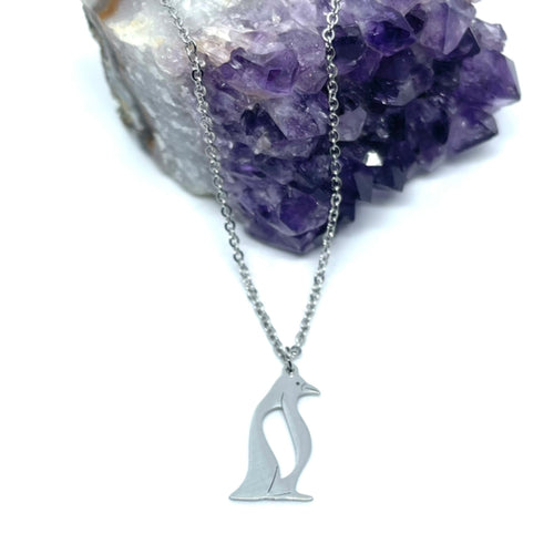 Penguin Necklace (Stainless Steel)