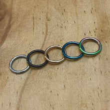 Load image into Gallery viewer, Single Clicker Hoop Earrings (Stainless Steel)