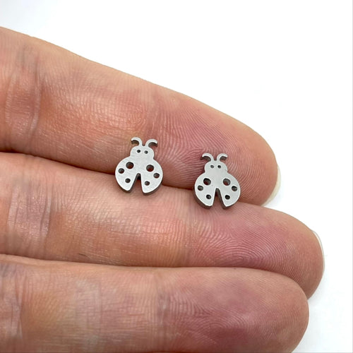 Ladybug Studs