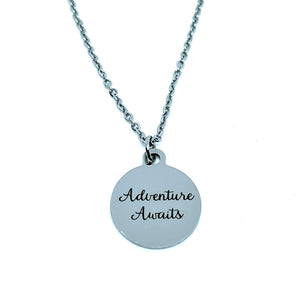 "Adventure Awaits" Necklace