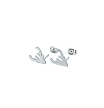 Load image into Gallery viewer, Deer Studs (Stainless Steel)