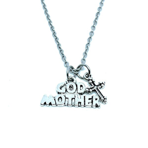Godmother 3-in-1 Charm Necklace (Stainless Steel)