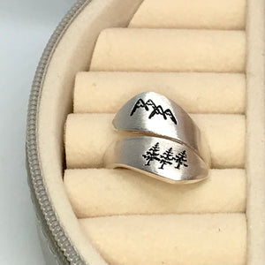 Adjustable Rocky Mountain Ring
