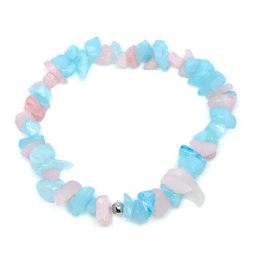 Cotton Candy Gemstone Bracelet