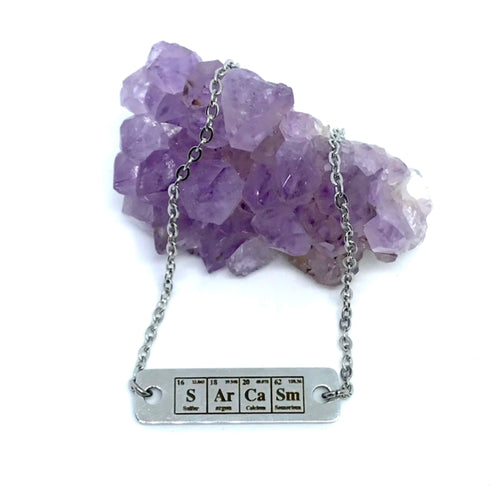SArCaSm Chemistry Bracelet (Stainless Steel)