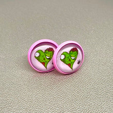 Load image into Gallery viewer, 12mm Zombie Valentine Studs